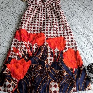 Anthropologie Maeve Tulip Fields Dress Size 10